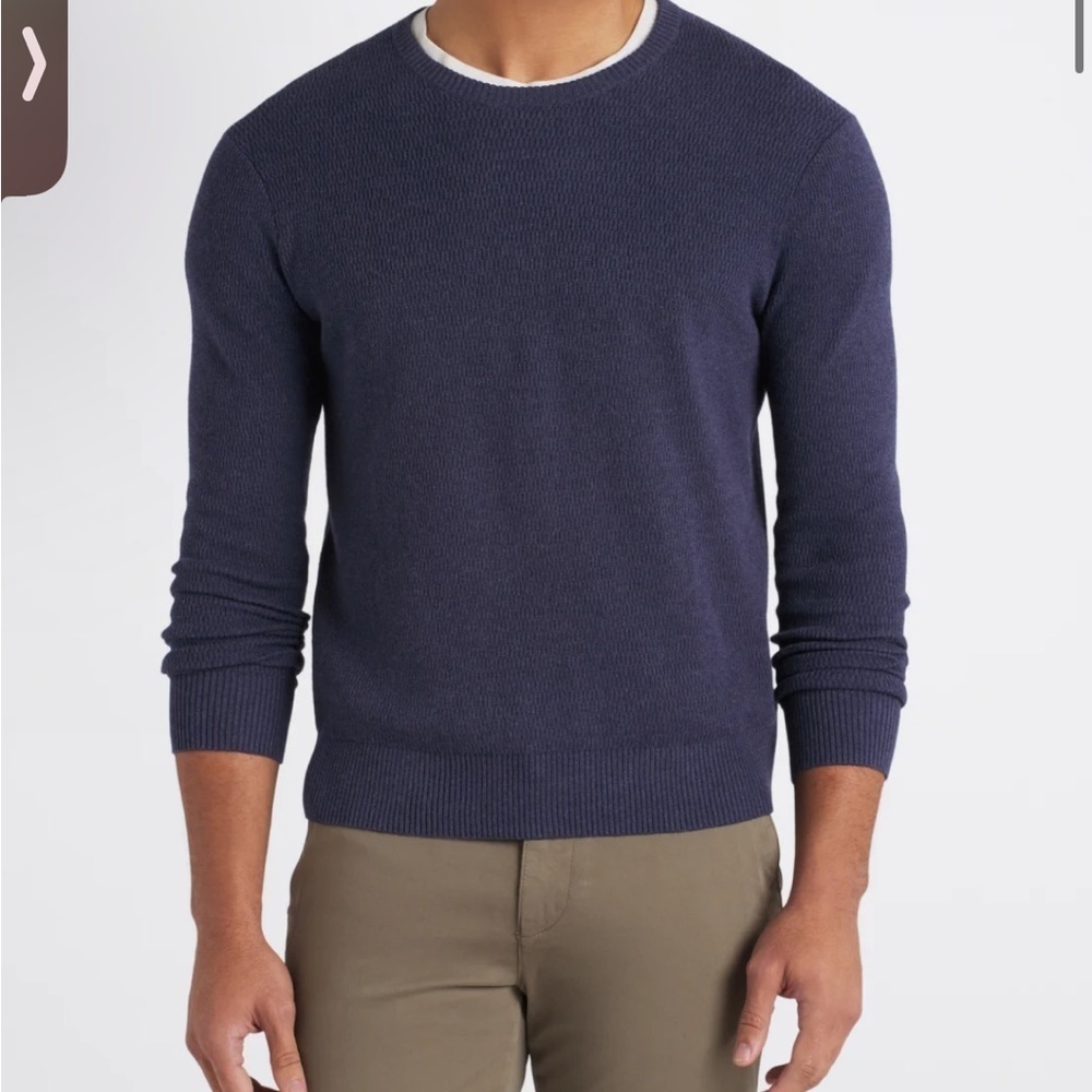 95/5 Cotton Cashmere crew neck sweater